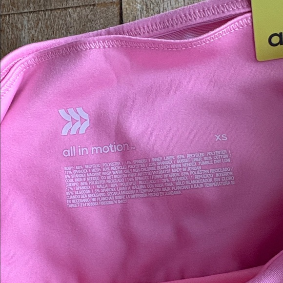 NWT All in Motion Pink Tennis Skirt size XS - Picture 2 of 5